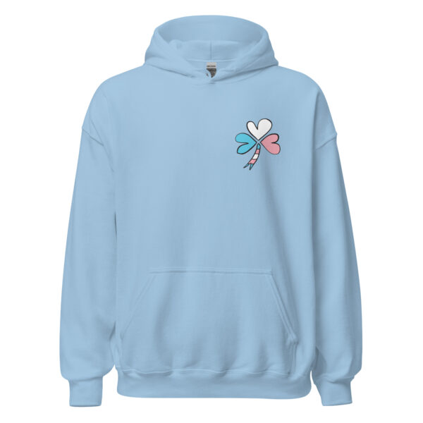 Shamrock chest logo Unisex Hoodie - Image 5