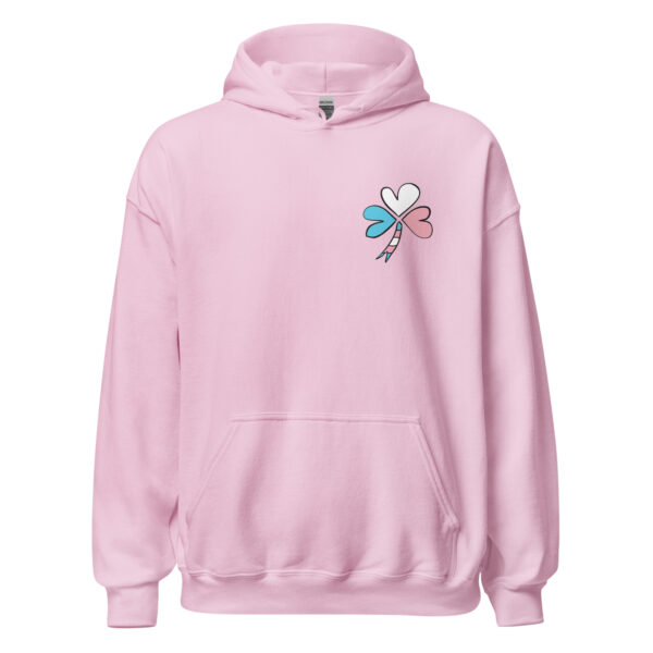 Shamrock chest logo Unisex Hoodie - Image 9