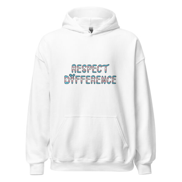 Respect Difference Unisex Hoodie - Image 13