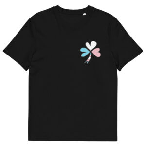 Shamrock chest logo Unisex organic cotton tee
