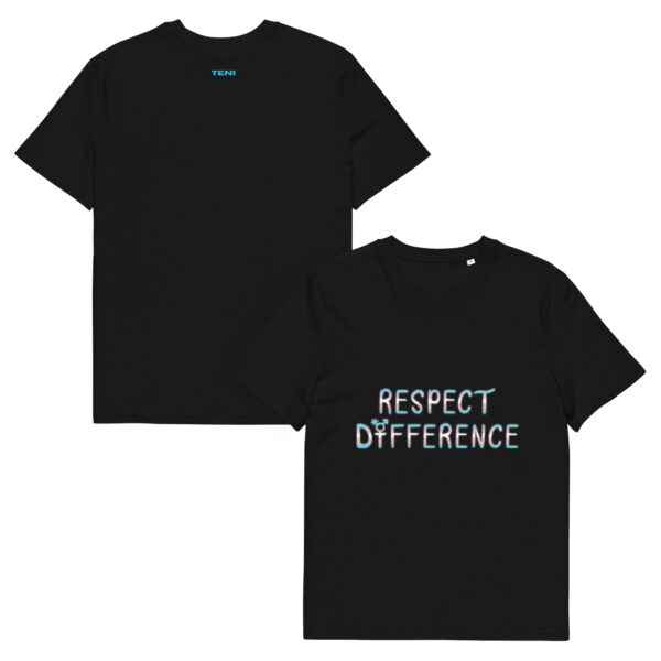 Respect Difference Unisex organic cotton t-shirt