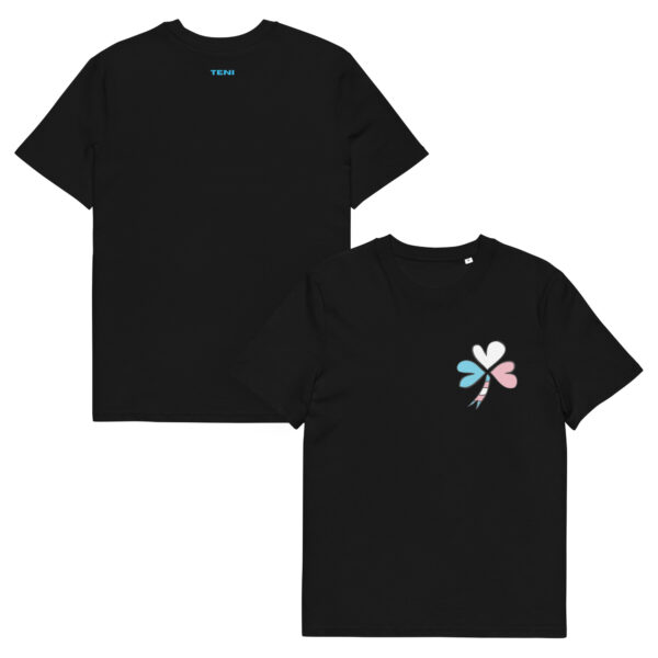 Shamrock chest logo Unisex organic cotton t-shirt