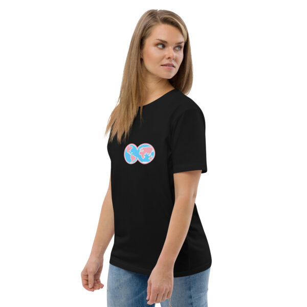 Earth Unisex organic cotton tee - Image 4