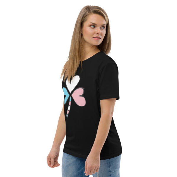 Shamrock Unisex organic cotton tee - Image 4