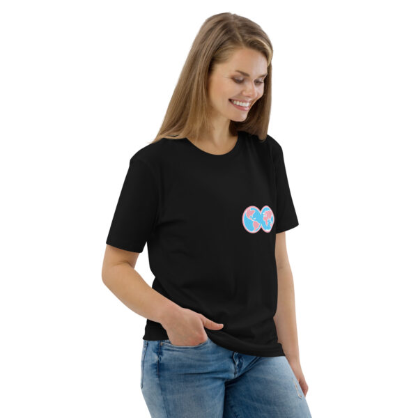 Earth Unisex organic cotton tee - Image 5