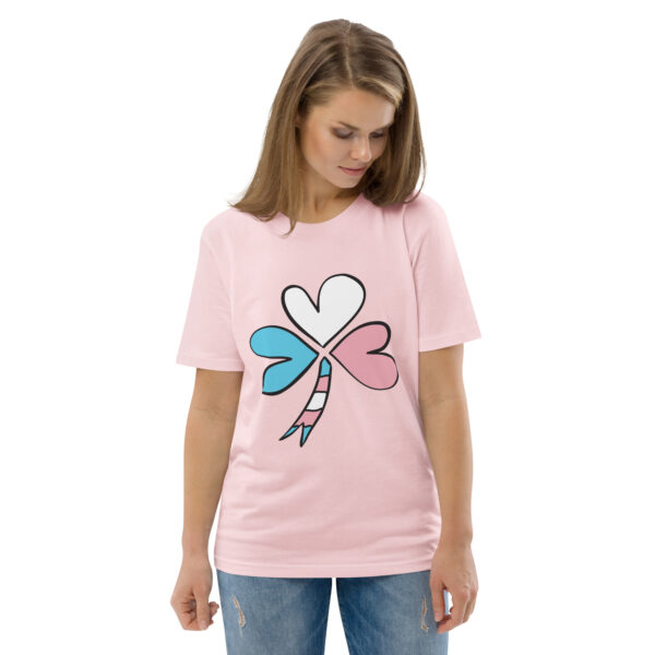 Shamrock Unisex organic cotton tee - Image 28