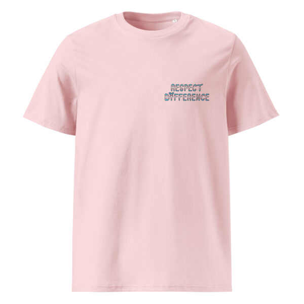 Respect Difference Chest Logo Unisex organic cotton tee - Image 13