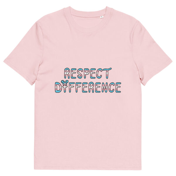 Respect Difference Unisex organic cotton tee - Image 10