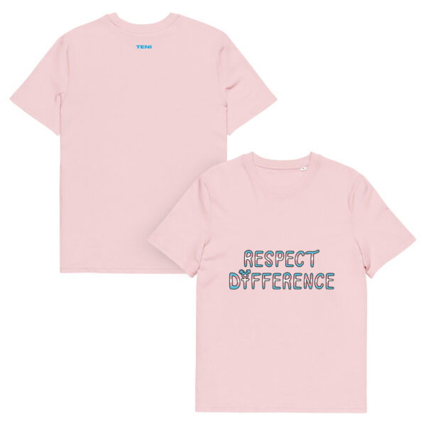 Respect Difference Unisex organic cotton t-shirt - Image 4