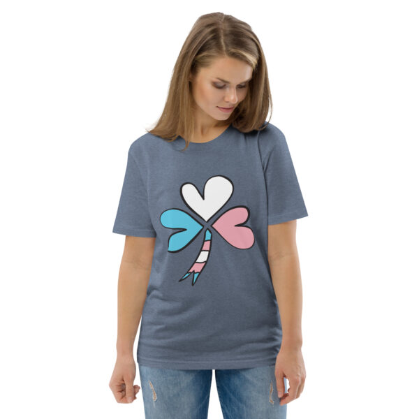 Shamrock Unisex organic cotton tee - Image 19