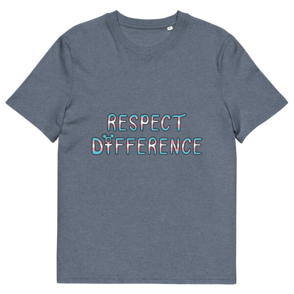 Respect Difference Unisex organic cotton tee - Image 7