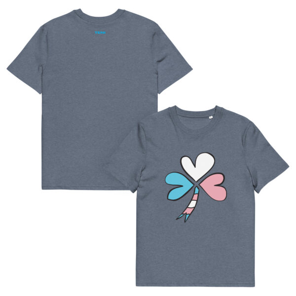 Shamrock Unisex organic cotton t-shirt - Image 4