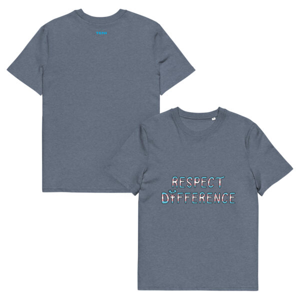 Respect Difference Unisex organic cotton t-shirt - Image 3