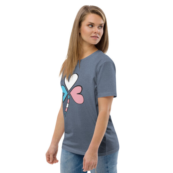 Shamrock Unisex organic cotton tee - Image 22