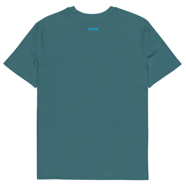 Shamrock chest logo Unisex organic cotton tee - Image 5