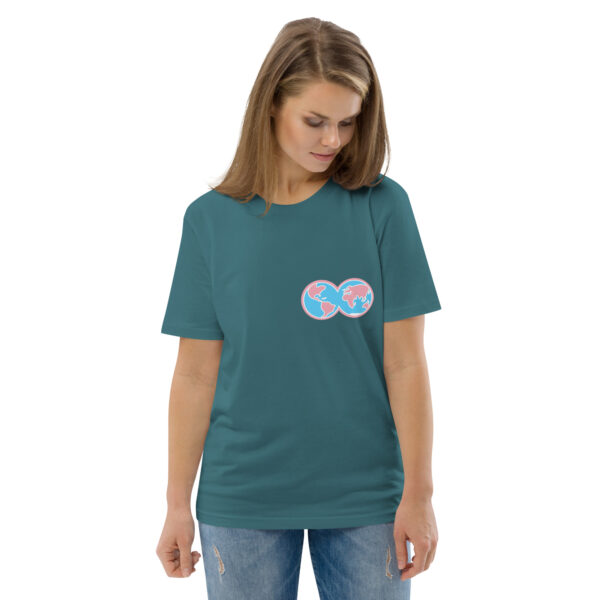 Earth Unisex organic cotton tee - Image 10