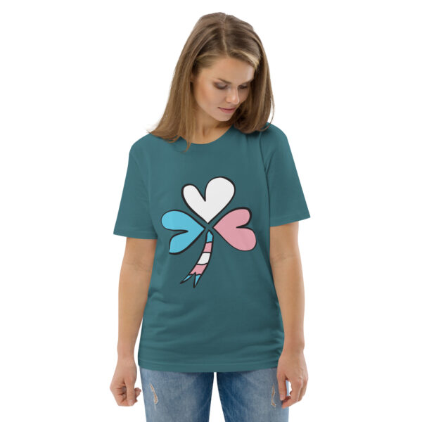 Shamrock Unisex organic cotton tee - Image 10