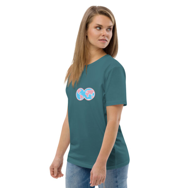 Earth Unisex organic cotton tee - Image 13
