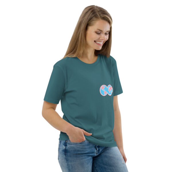 Earth Unisex organic cotton tee - Image 14