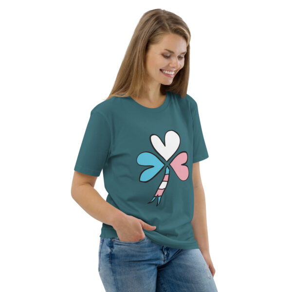 Shamrock Unisex organic cotton tee - Image 14