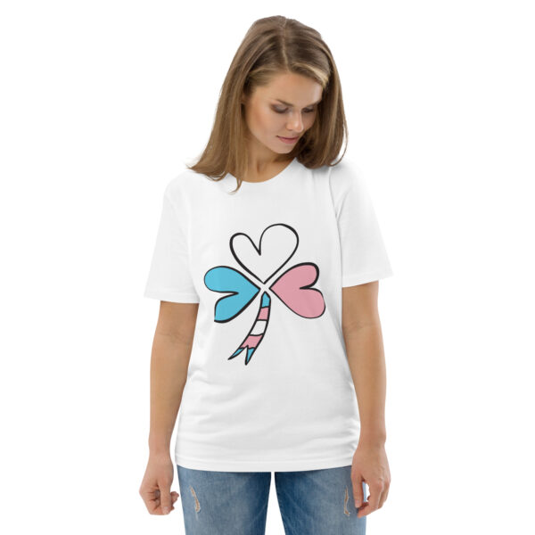 Shamrock Unisex organic cotton tee - Image 37