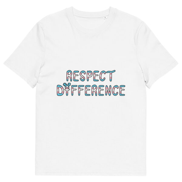 Respect Difference Unisex organic cotton tee - Image 13