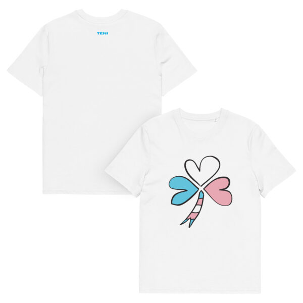 Shamrock Unisex organic cotton t-shirt - Image 2
