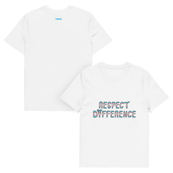 Respect Difference Unisex organic cotton t-shirt - Image 5