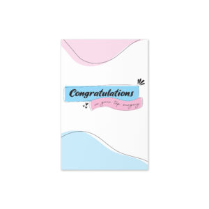 Congratulations on Your Top Surgery Card